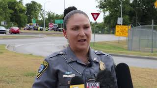 OKCPD On-Scene Interview & BROLL on 8-22-22 Officer-Involved Shooting