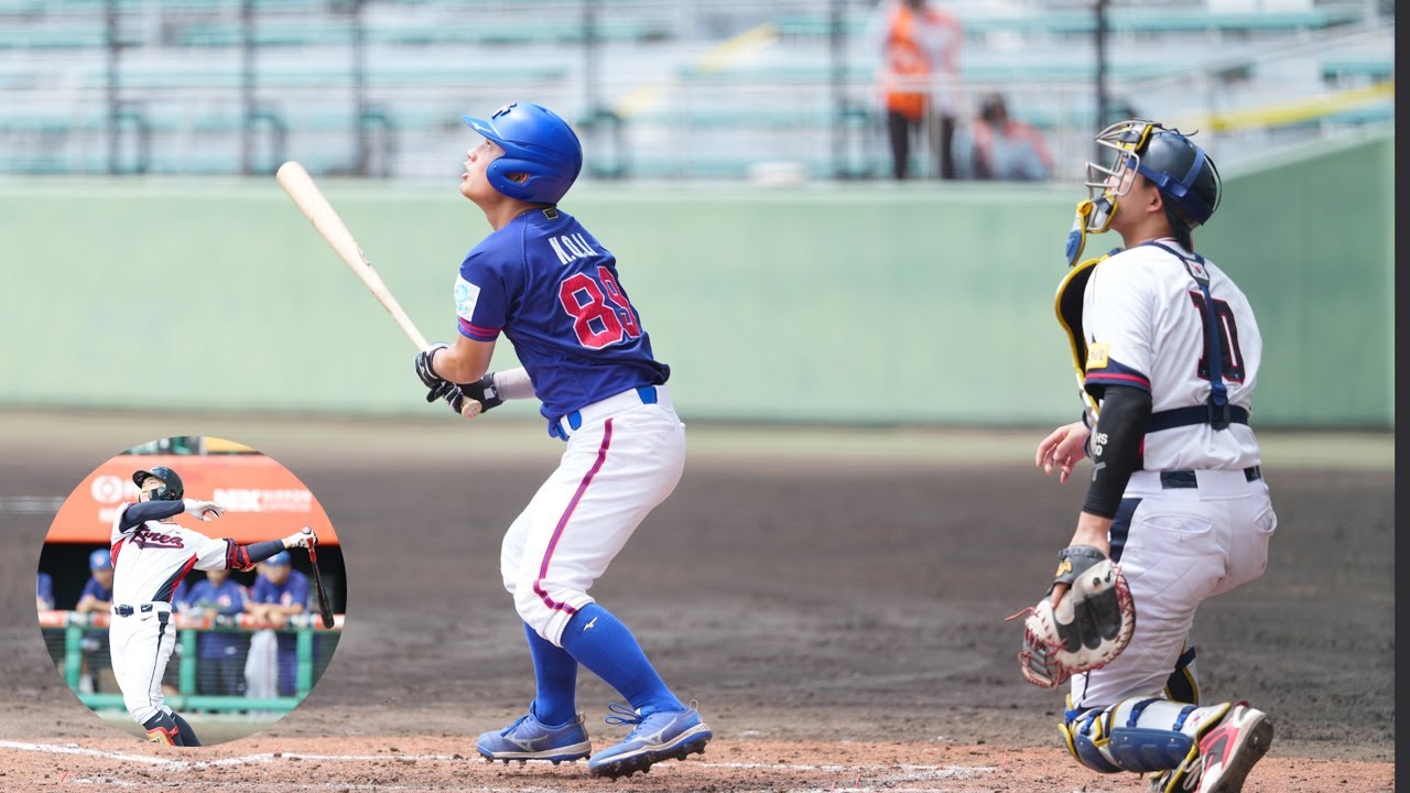 コリジョンで判定覆って台湾が勝ち越して3位に！敗れた韓国ナインは呆然…! 台湾 vs 韓国 ハイライト | 3位決定戦