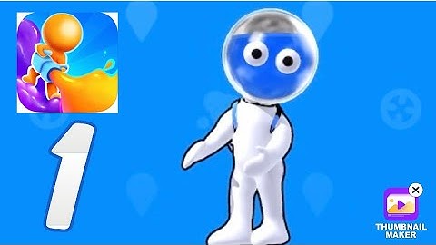 Dye Hard Color War - Gameplay Walkthrough Part 1 - Tutorial ( iOS / Android )