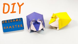 Origami Paper Hamster | Origami Tutorials | Paper Craft