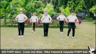 Download lagu Senam Kreasi Lansia (Alat Tongkat) By Bli Van Wien PORPI Bali