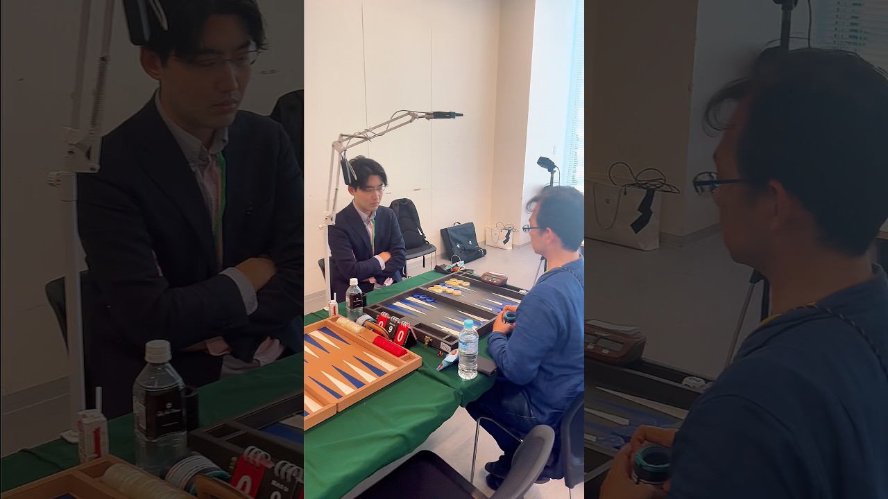 Japan Open 2026. #Backgammon #mochybackgammon #tavla #tavli #sheshbesh
