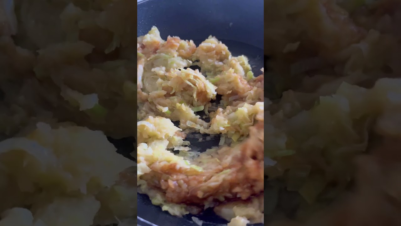 Gyoza di grano saraceno con porri e patate