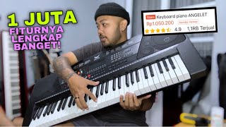 Nyoba Beli Keyboard Murah Terlaris Di Toko Online Rp 1 JUTA! Review Keyboard Angelet XTS