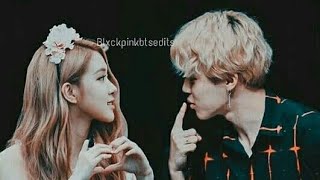 Jimin and rose # fall in love💜💜❤#bts #blackpink #jirose