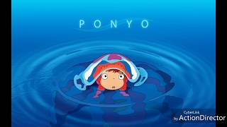 Video thumbnail of "Ponyo y el secreto de la sirenita - Ponyo es un pequeño pez (Canción Completa) Latinoamérica"