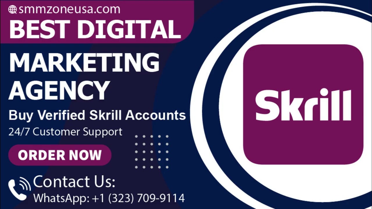 Buy Verified Skrill Accounts