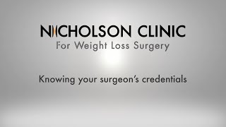 Knowing your surgeon's credentials
