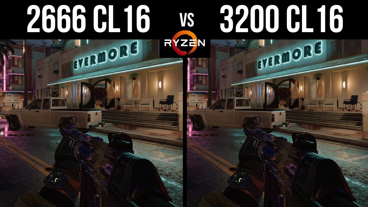 Ryzen 5000 - 2666MHz vs 3200MHz Ram Speed Test in 5 Games - YouTube