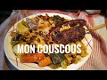 Le couscous royal de popote recette facile sans couscoussier