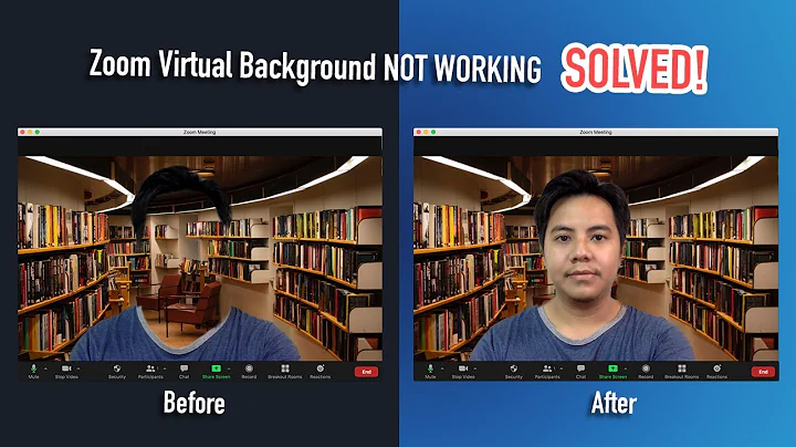 Zoom Virtual Background not working | Your PC doesn't meet the requirement Problem Solved.