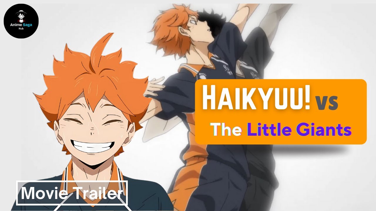 Haikyuu! vs The Little Giants Movie Trailer English Dub YouTube