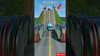 Cars &amp; School Buses vs Giant Hydraulic Press - BeamNG.drive