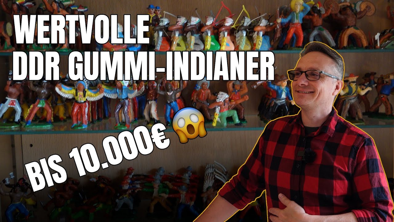 Unglaublich! 🤯 10.000€ für DDR Gummi Indianer - WERTVOLLES Spielzeug! Interview mit einem Sammler