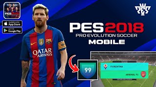 PES 2018 MOBILE ANDROID OFFLINE UPDATE TEAM SPIRIT + Install Fix Download Source Failed Not Found screenshot 2