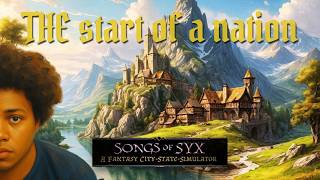 Starting a nation in one of the most detailed city builders in the world