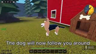 Tame the Dog Fast! (Skinwalker Ranch, Roblox)