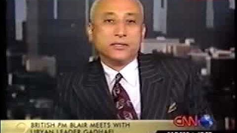 Omar Turbi, Libya Expert on CNN-Blair visits Libya