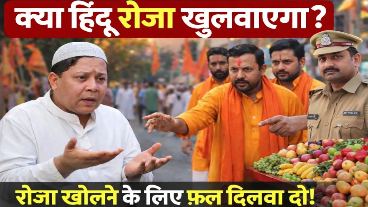 क्या हिन्दू रोज़ा खुलवाएगा? | Social Experiment Ramadan | Ramadan 2026