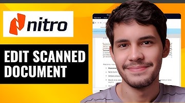 NEW! EDIT SCANNED DOCUMENT IN NITRO PDF WORKING 2025!