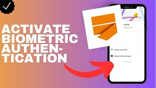 How to activate the biometric authentication in the Cargus Mobile app? screenshot 3