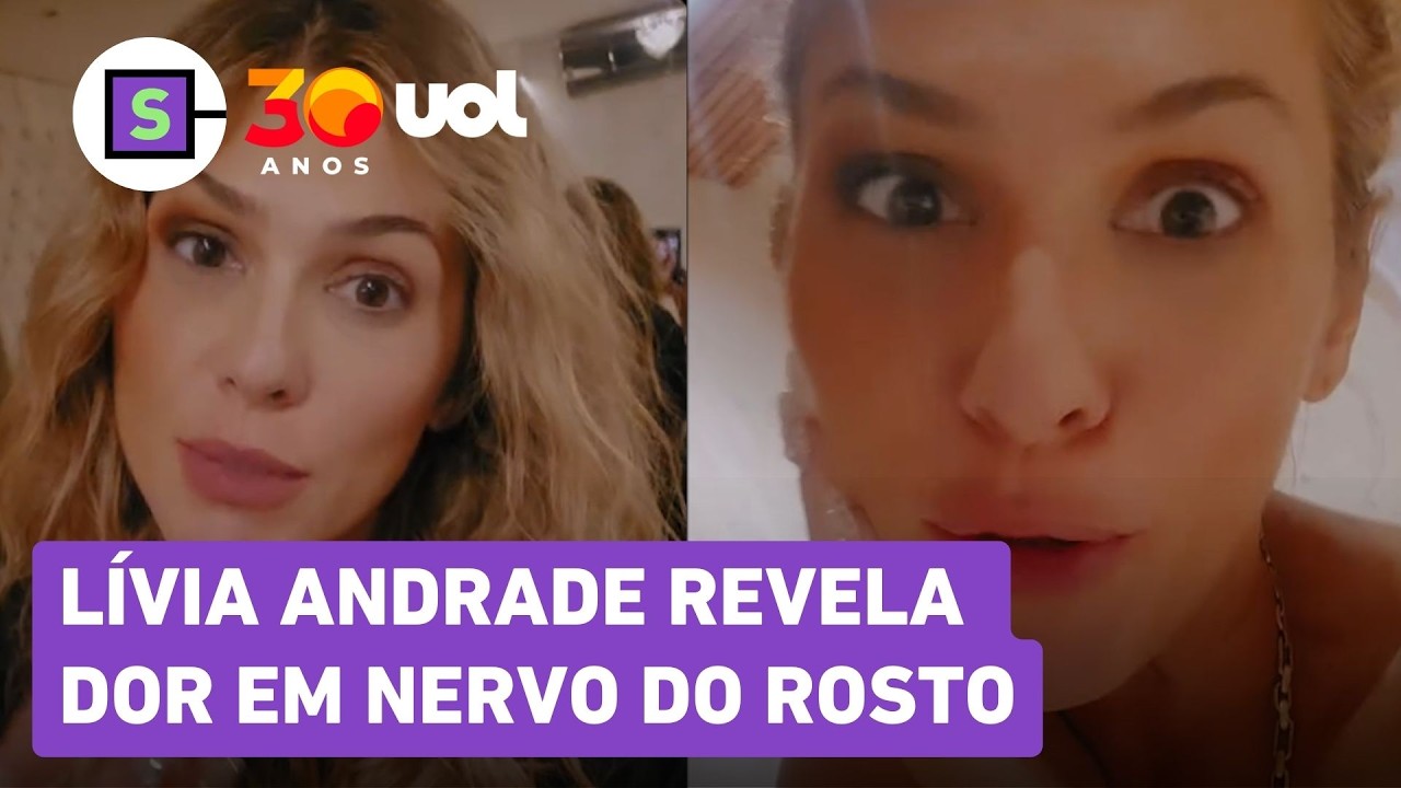 Lívia Andrade revela dor em nervo do rosto: 'A pior da vida'