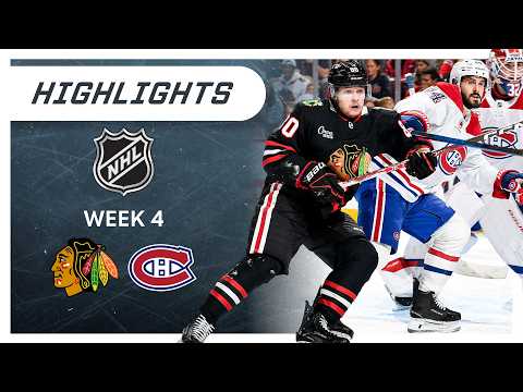 NHL Highlights: Chicago Blackhawks vs Montreal Canadiens | Wide World of Sports