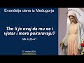 27. Evanđelje dana iz Međugorja - Preljub je grijeh koji donosi razdjeljenje.