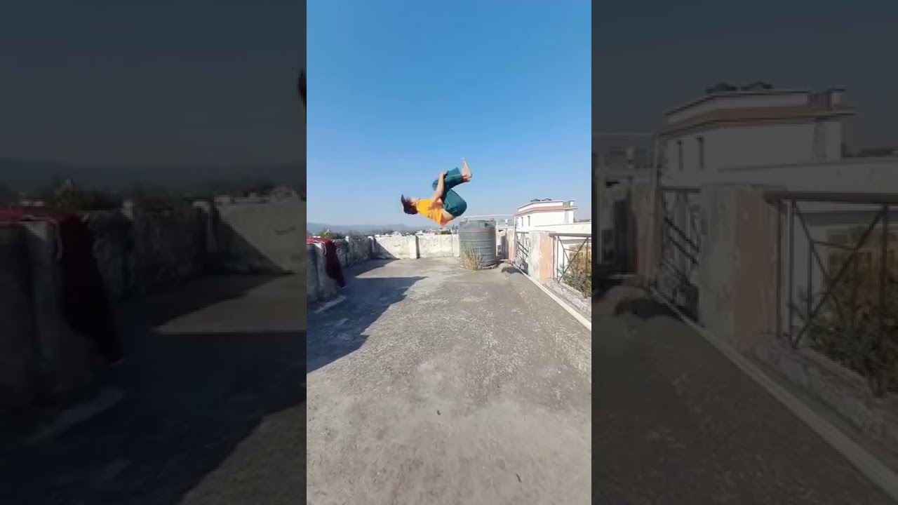 👎wide angle girls full reaction fails backflip 😲 ..