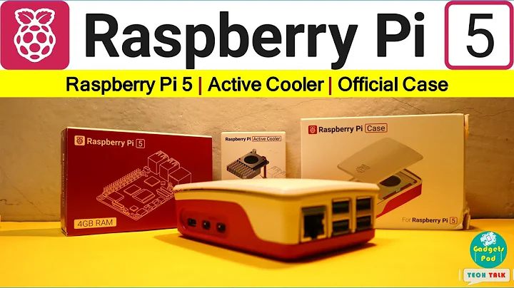 Raspberry Pi 5 Unboxing & Setup  Official Case, Active Cooler  GadgetPod Review