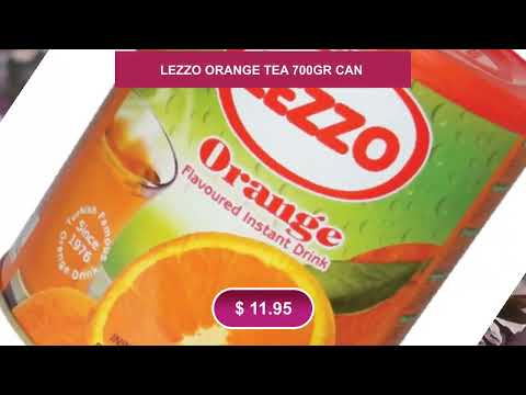 LEZZO ORANGE TEA 700GR CAN