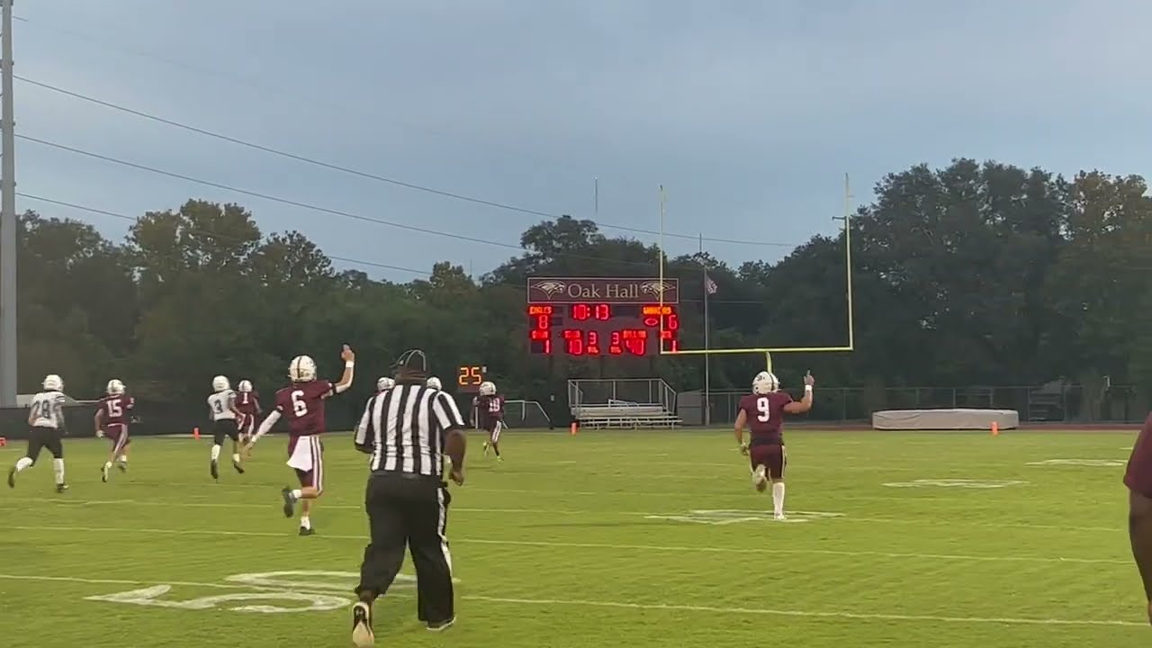 Oak Hall vs Eagle's View Football Highlights