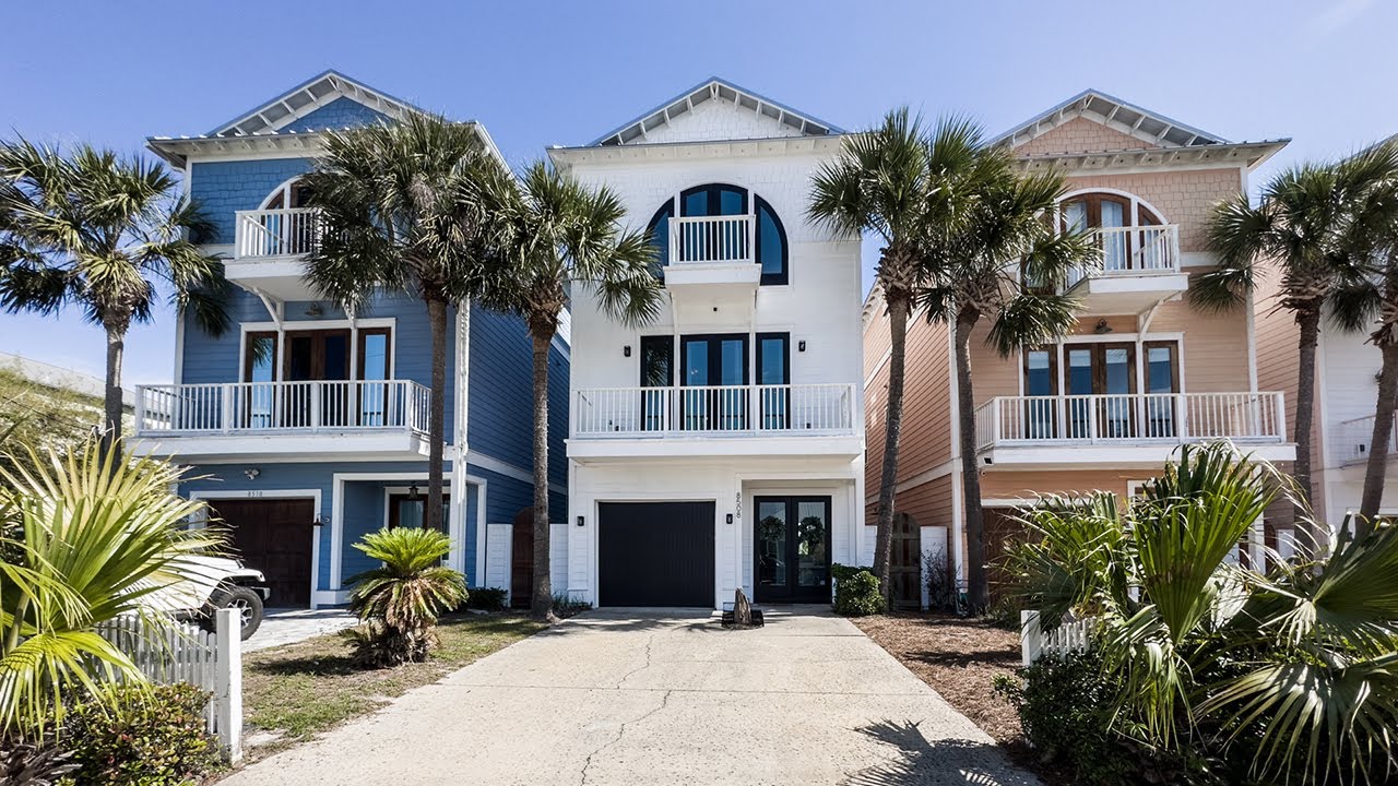 Waterfront 3Story On Grand Lagoon Panama City Beach, Florida Real Estate For Sale YouTube