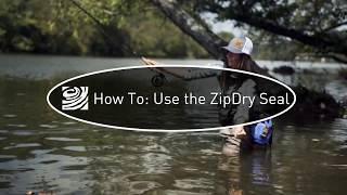 How To: Use Watershed's ZipDry Closure System
