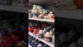 Our trip to #bolesławiec #poland the home of beautiful #polishpottery