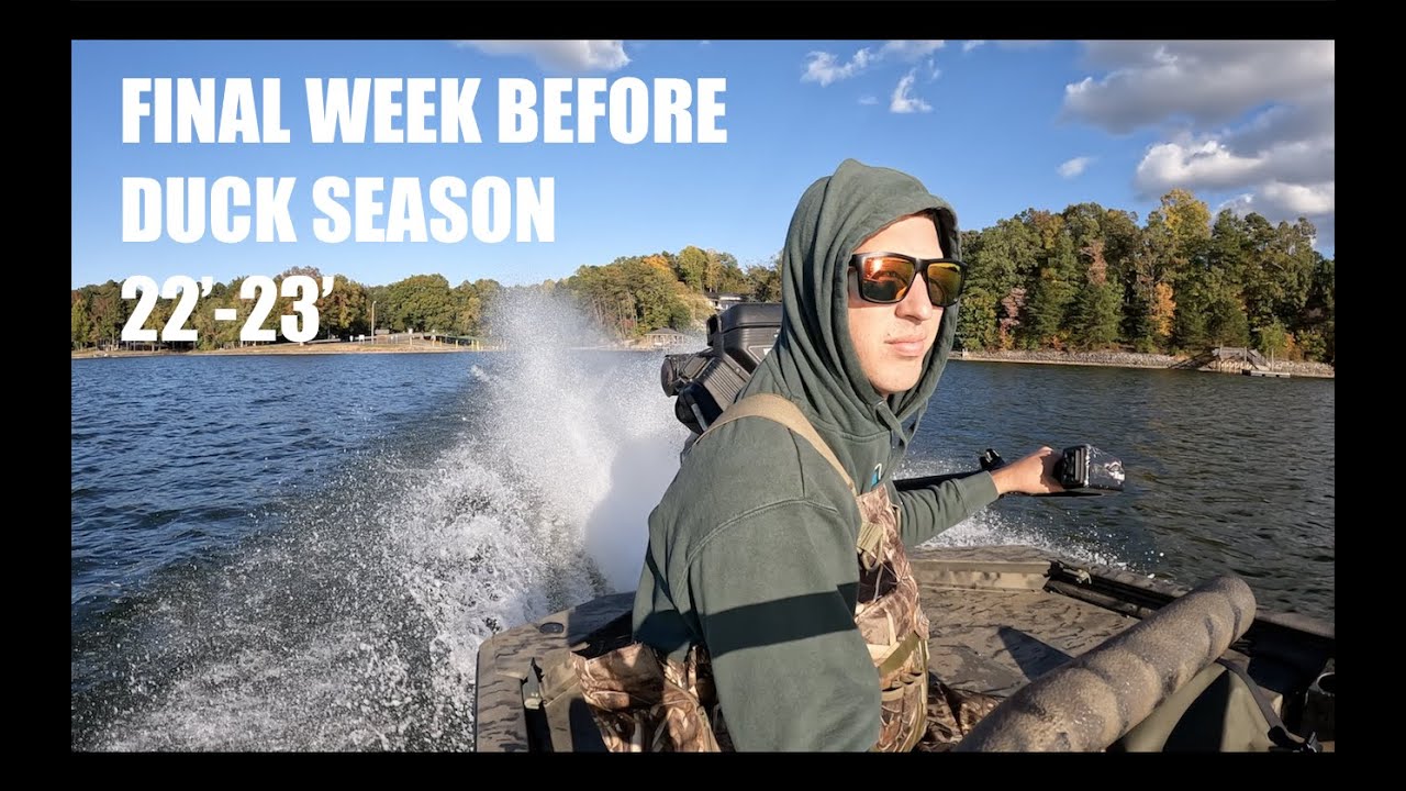 LAST WEEK BEFORE DUCK SEASON 20222023! GET YOUR SCOUTING DONE!! YouTube