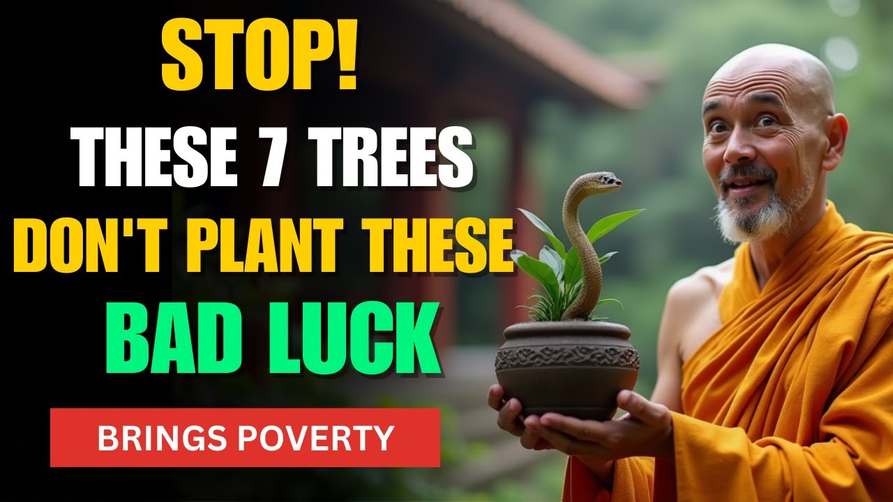 Stop Planting These! 7 Trees That Could Be Affecting Your Family's Prosperity | Buddhist Philosophy