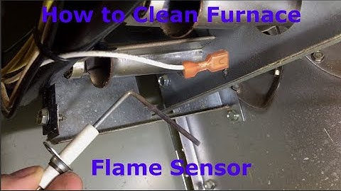 How to Clean a Furnace Flame Sensor (EASY!)