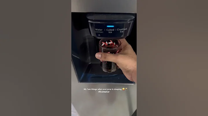 Samsung Ice Maker Side by side refrigerator #samsung #refrigerator #icemaker #waterdispenser #cube