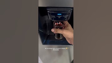 Samsung Ice Maker Side by side refrigerator #samsung #refrigerator #icemaker #waterdispenser #cube