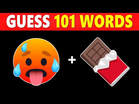 Guess the Word by Emoji (101 Words) | Ultimate Emoji Challenge