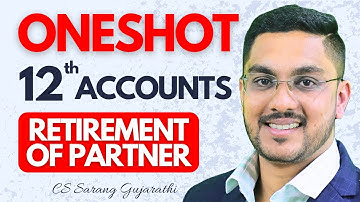 Class 12 | Chapter 4 | Retirement of partner | All Illustrations & Exercise Solving | HSC Board