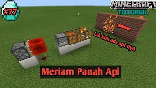 cara membuat panah es di Minecraft