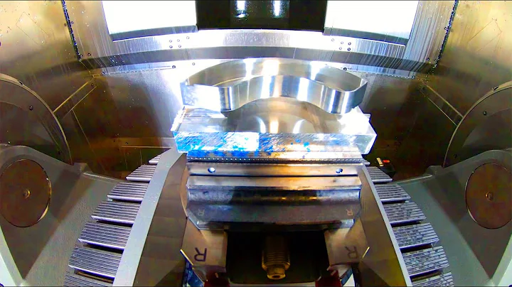 Weerg top quality 5-axis CNC machining with fully robotic loading-unloading