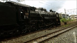【東北本線SL力走!】C61 20+旧型客車5両+ED75