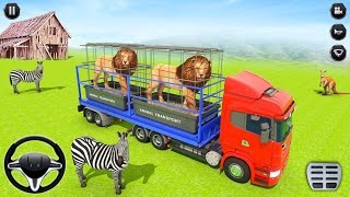 Hayvan Taşıma Simülatörü Oyunu - Wild Animals Transporter Truck - Android Gameplay screenshot 3