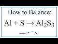 Aluminum Sulfide Reactions and Properties