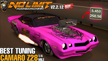 Fastest Camaro Z2/8 Tuning 5.4 second in 1/4 mile no limit drag racing 2 v2.2.12