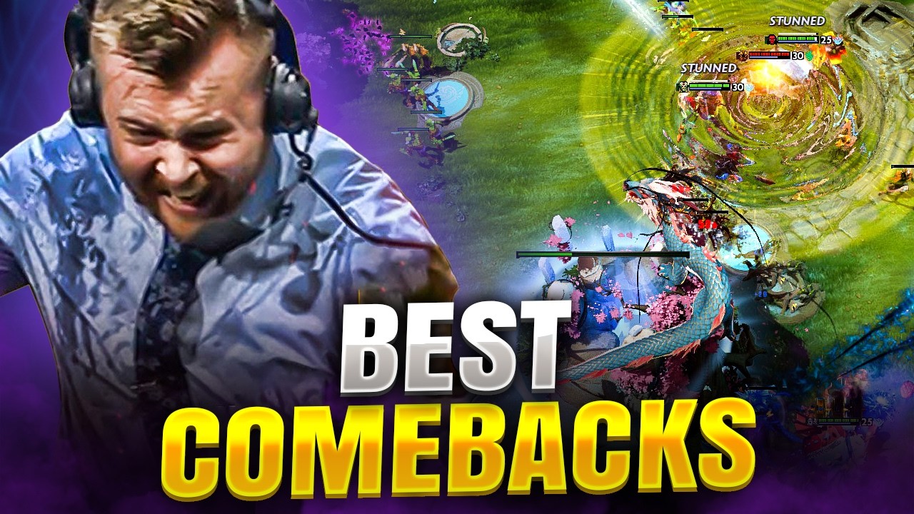 1% chance COMEBACKS which made The International 2025 Group Stage so EPIC