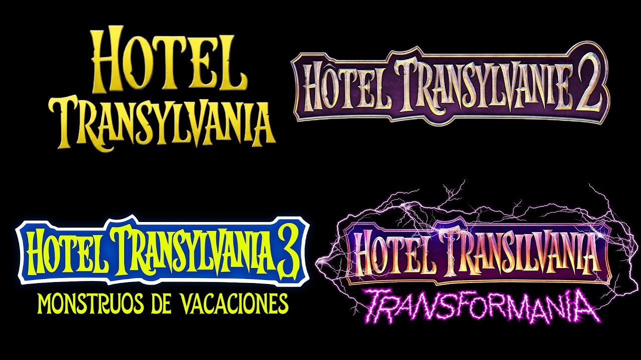 Todas las Películas de HOTEL TRANSYLVANIA (Del 1 al 4)